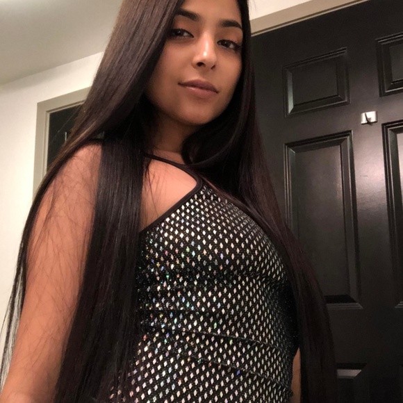 Shimmer Black Body Suit - Picture 3 of 4